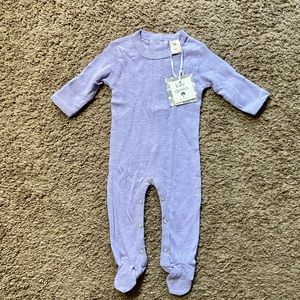 **NWT** Kate Quinn Purple Footed Pajamas